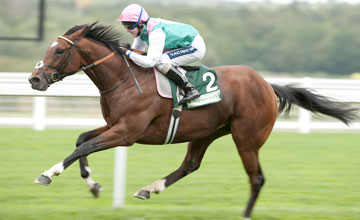 Frankel wins The Juddmonte Royal Lodge Stakes at Ascot 25.09.2010