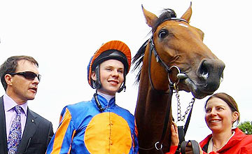 Maybe with Aidan and Joseph O'Brien, Curragh, August 28, 2011 Maybe with Aidan and Joseph O'Brien, Curragh, August 28, 2011