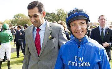 Mahmood Al Zarooni and Frankie Dettori