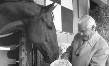 Secretariat with Lucien Laurin Secretariat with Lucien Laurin
