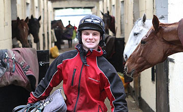 Campbell Gillies at Lucinda Russell's yard - 2011