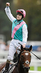 Frankel - Tom Queally - Champion Stakes - Oct 2012