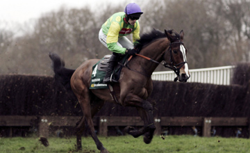 Ruby Walsh and Kauto Star pull away from the first fence before landing The King George VI Steeple Chase Race at Kempton racecourse on December 26, 2006 Ruby Walsh and Kauto Star pull away from the first fence before landing The King George VI Steeple Chase Race at Kempton racecourse on December 26, 2006