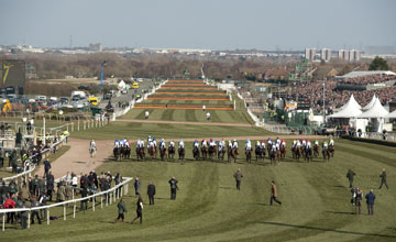 The start of the Grand National The start of the Grand National