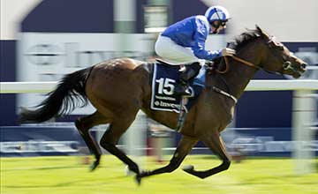 Taghrooda (Paul Hanagan) wins the Oaks