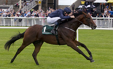 Air Force Blue (Joseph O'Brien) winning the Keeneland