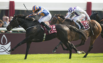 Ballydoyle beats Turret Rocks for an Ireland one two-in the Boussac