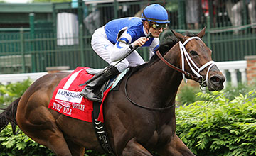 Tepin (Bernstein) and jockey Julien Leparoux