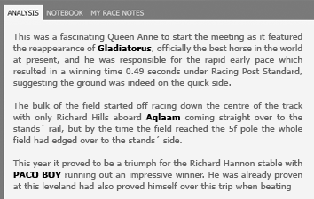 Results Analysis